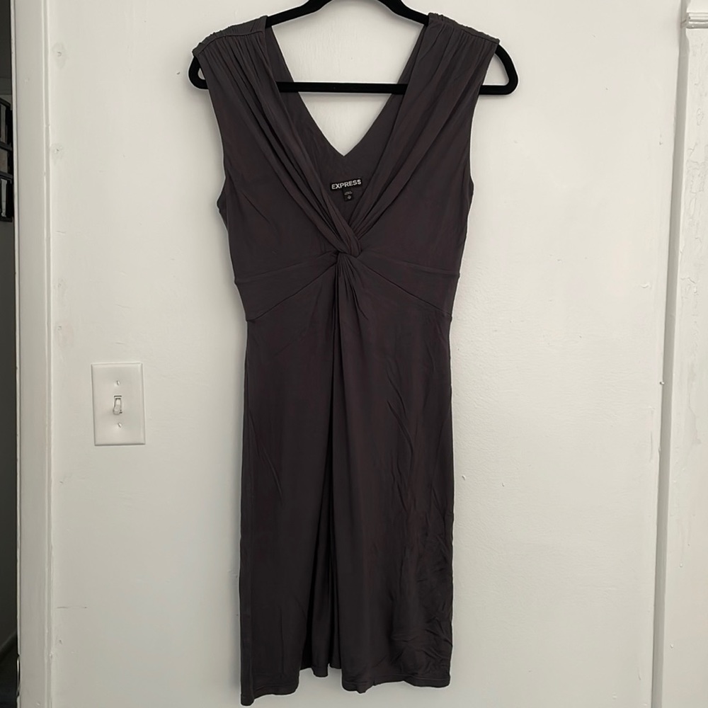 Dark gray Express dress